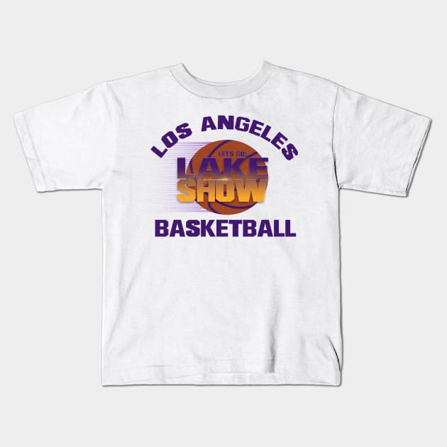 Let's go Lakeshow Kids T-Shirt by GLStyleDesigns
